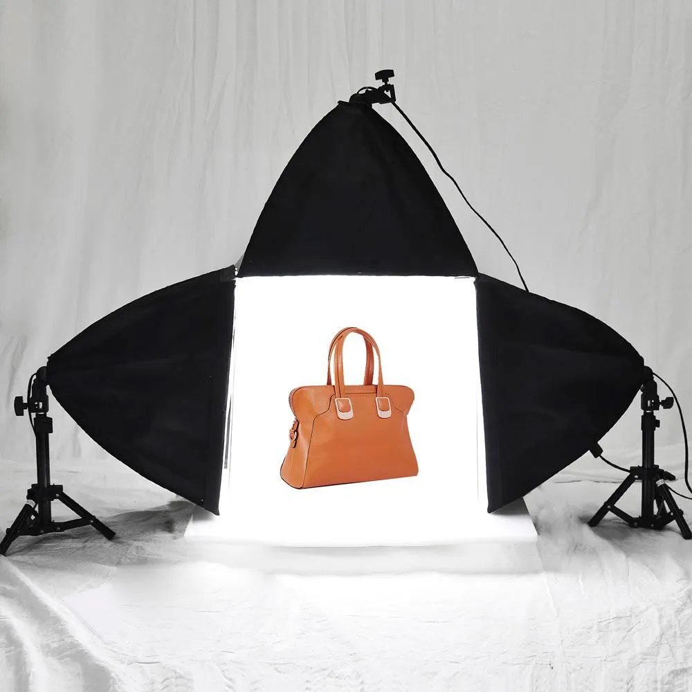 16" Photo Cube Studio Light Tent 3 Softboxes Kit