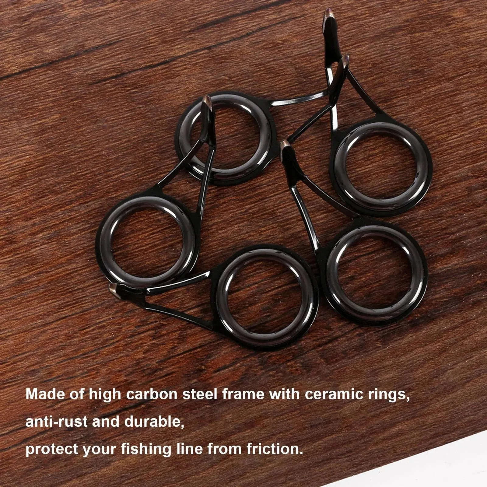 90pcs Portable Fishing Rod Repair Kit Fishing Rod Guides Rings Tips Fishing Accessories For Outdoor Fishing Tools