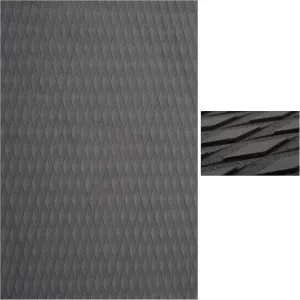Abahub Non-Slip Traction Pad 1/2 Pieces Deck Grip Mat 30in x 20in Trimmable EVA Sheet 3M Adhesive for Boat Kayak Skimboard Surfboard SUP Black/Gray/White/Green/Navy Blue/Orange