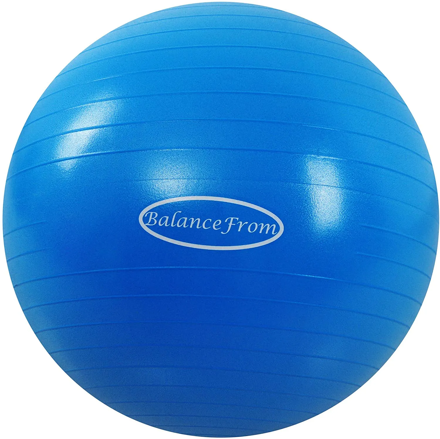 BalanceFrom Anti-Burst and Slip Resistant Exercise Ball Yoga Ball Fitness Ball Birthing Ball with Quick Pump, 2,000-Pound Capacity