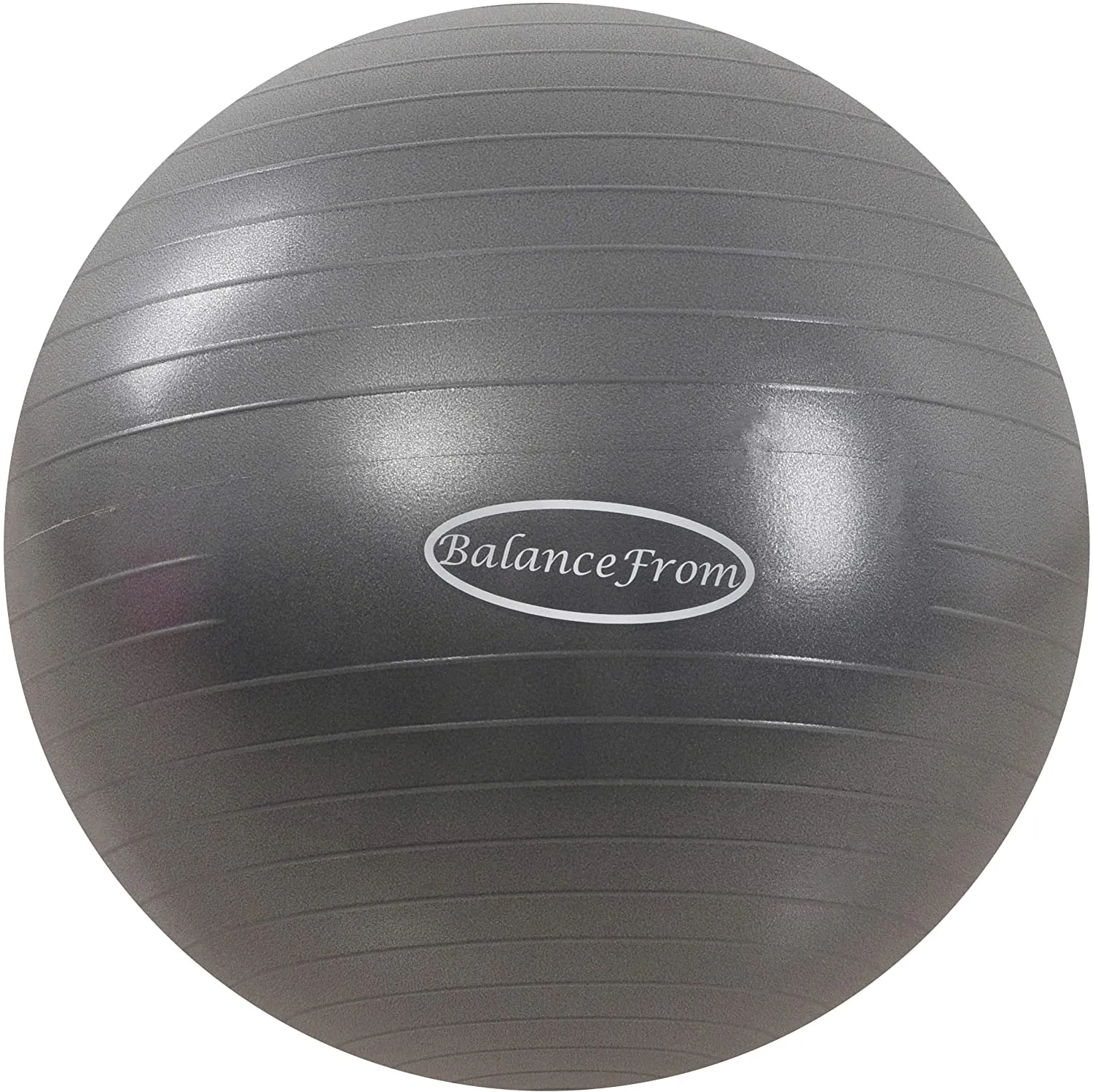BalanceFrom Anti-Burst and Slip Resistant Exercise Ball Yoga Ball Fitness Ball Birthing Ball with Quick Pump, 2,000-Pound Capacity