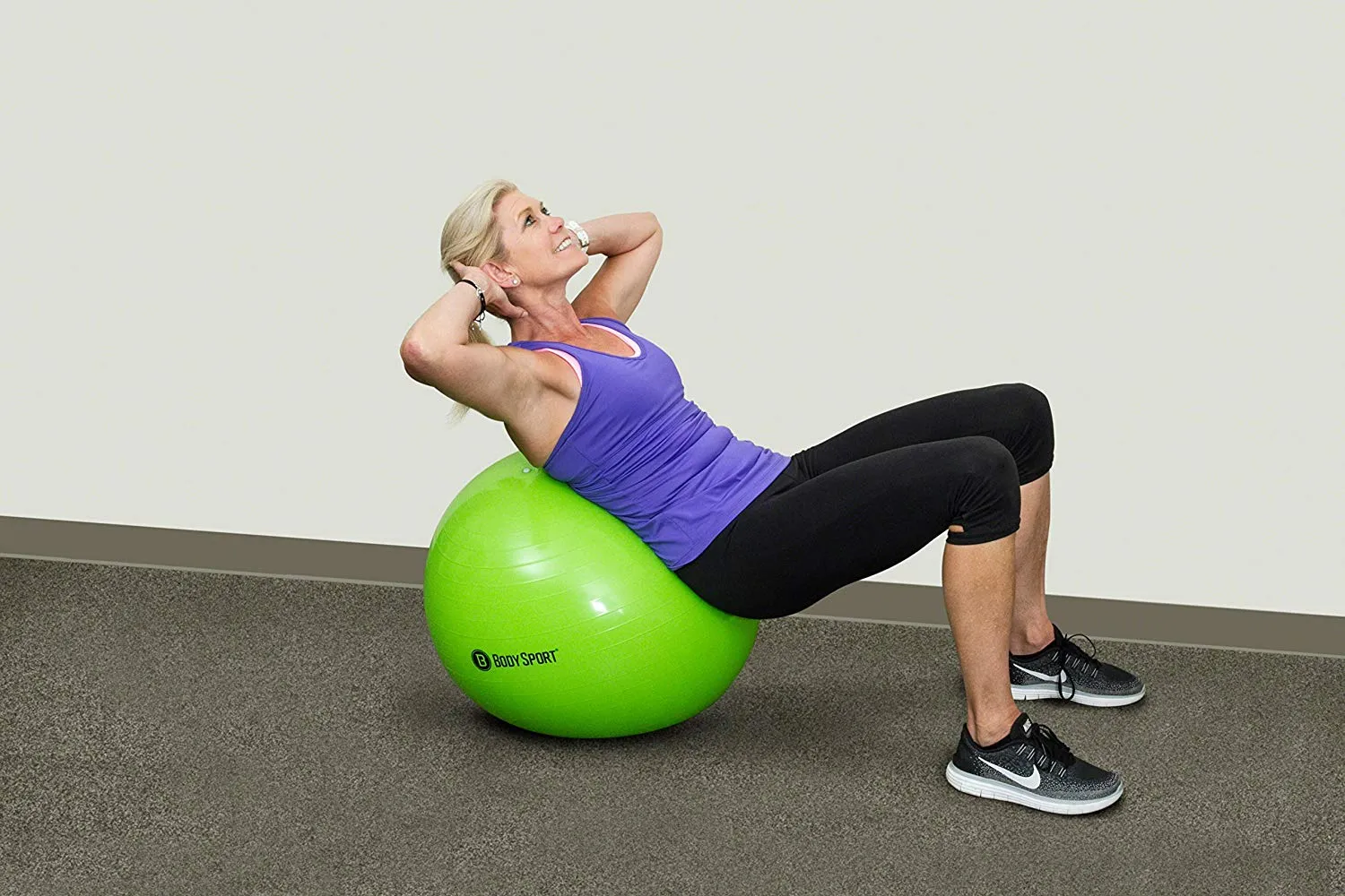Body Sport® Exercise Ball With Pump - 55CM