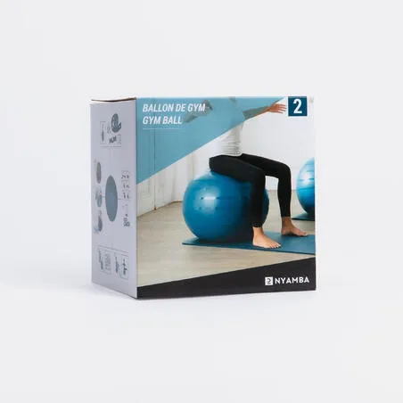 Durable fitness gym ball size 2 - 65 cm