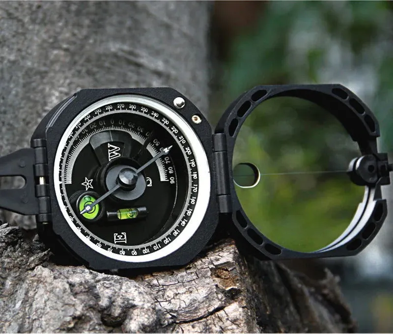 Eyeskey Professional Geological Compass Handheld Lightweight Outdoor Survival Military Compass for Measuring Slope Distance