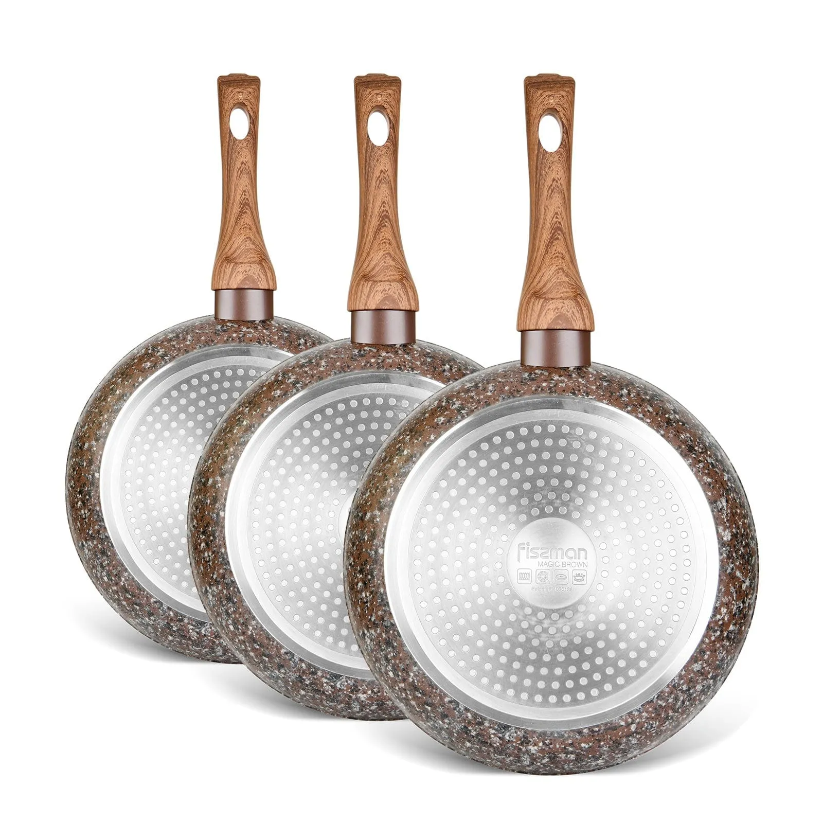 Fissman Frying Pan Magic With Induction Bottom Multicolour 24cm