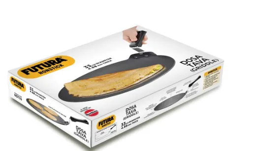 Futura 33 cm Dosa Tava Nonstick , 4.88 mm NDT 33
