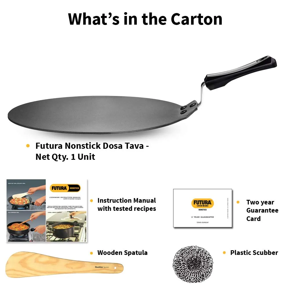 Futura 33 cm Dosa Tava Nonstick , 4.88 mm NDT 33