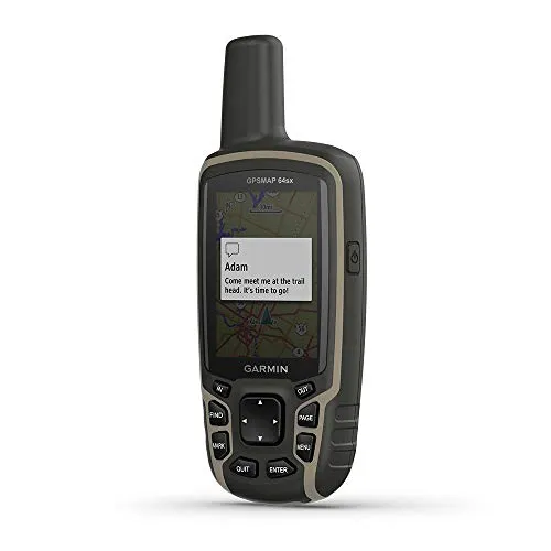Garmin GPSMAP 64sx, Handheld GPS with Altimeter and Compass