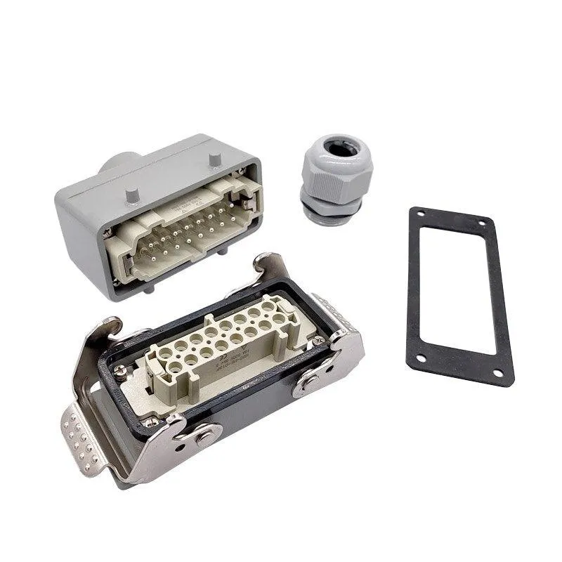 Heavy Duty Connectors HDC-HE-016-1/2/3/4 F/M 16pin 16A 500V