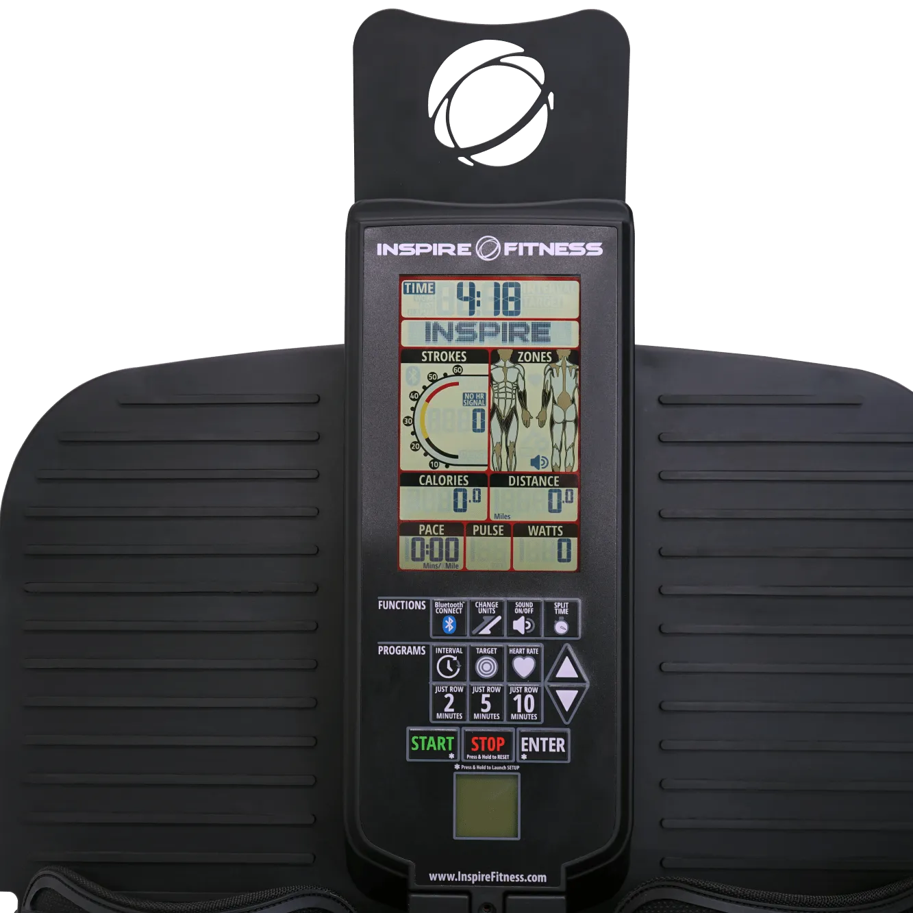 Inspire CR2.5 Cross Rower with Bluetooth Console