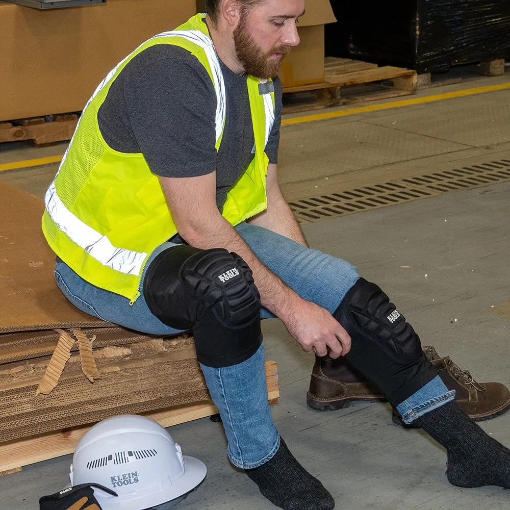 Knee Pad - Klein Tools Lightweight Knee Pad Sleeves, L/XL, 60592