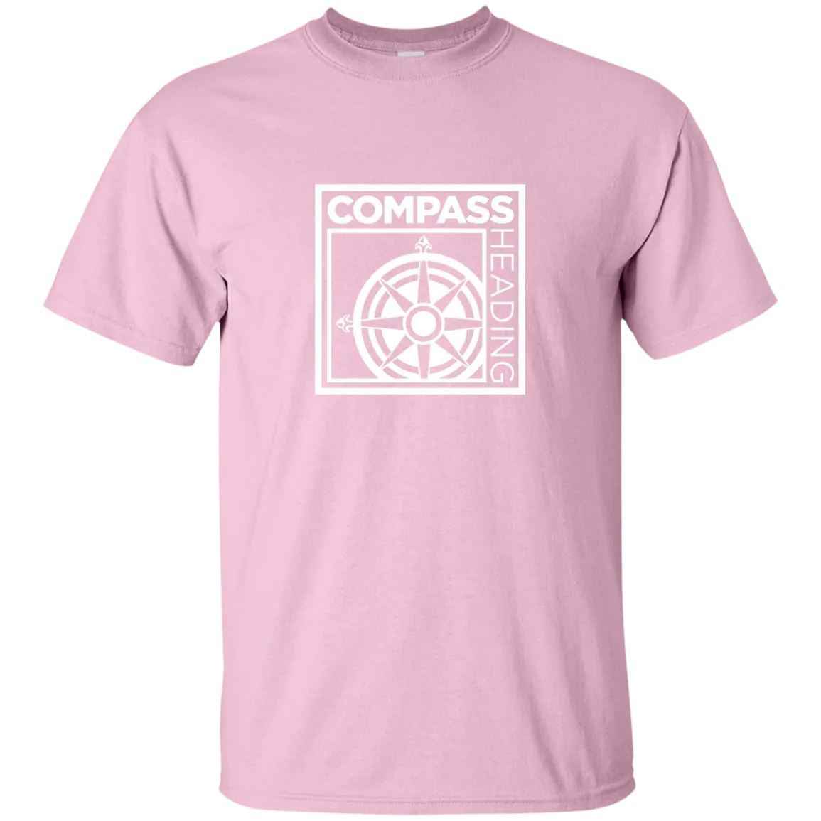 “Know Your Boat” – compass - White on Light Custom Ultra Cotton T-Shirt