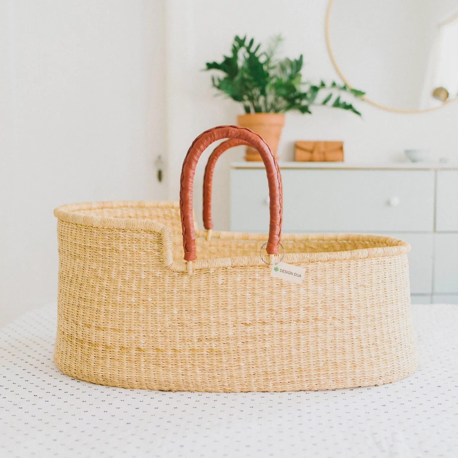 Natural Bilia Bassinet Set