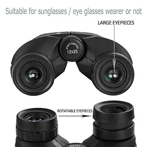 Occer High-Power Waterproof Binoculars | Ideal for Bird Watching and Travel