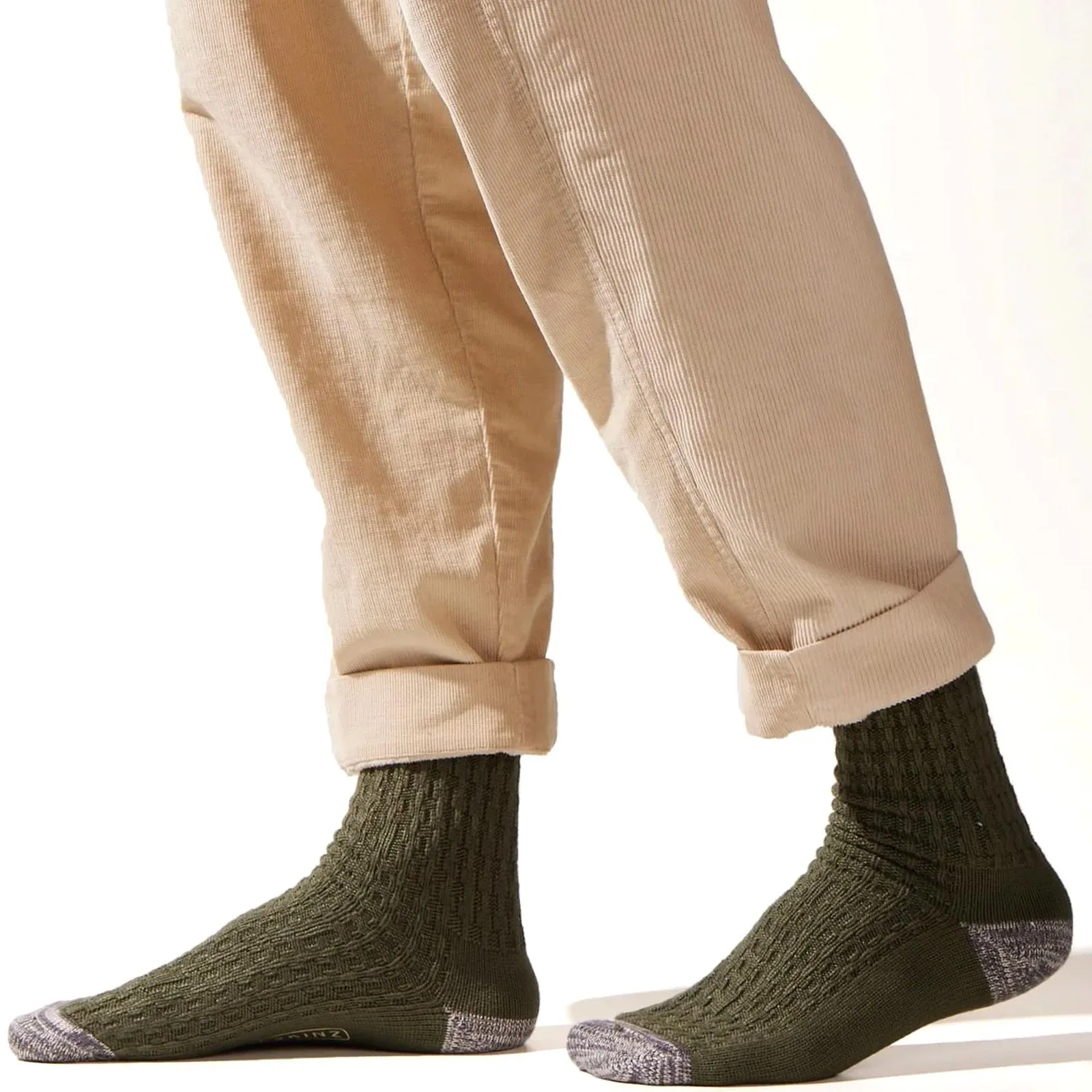 Sealskinz Unisex Wroxham Bamboo Mid Length Waffle Socks