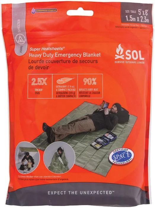 SOL Heavy Duty Emergency Blanket