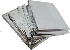 Treewalker Emergency Heat Survival Thermal Foil Blanket 82" x 51"