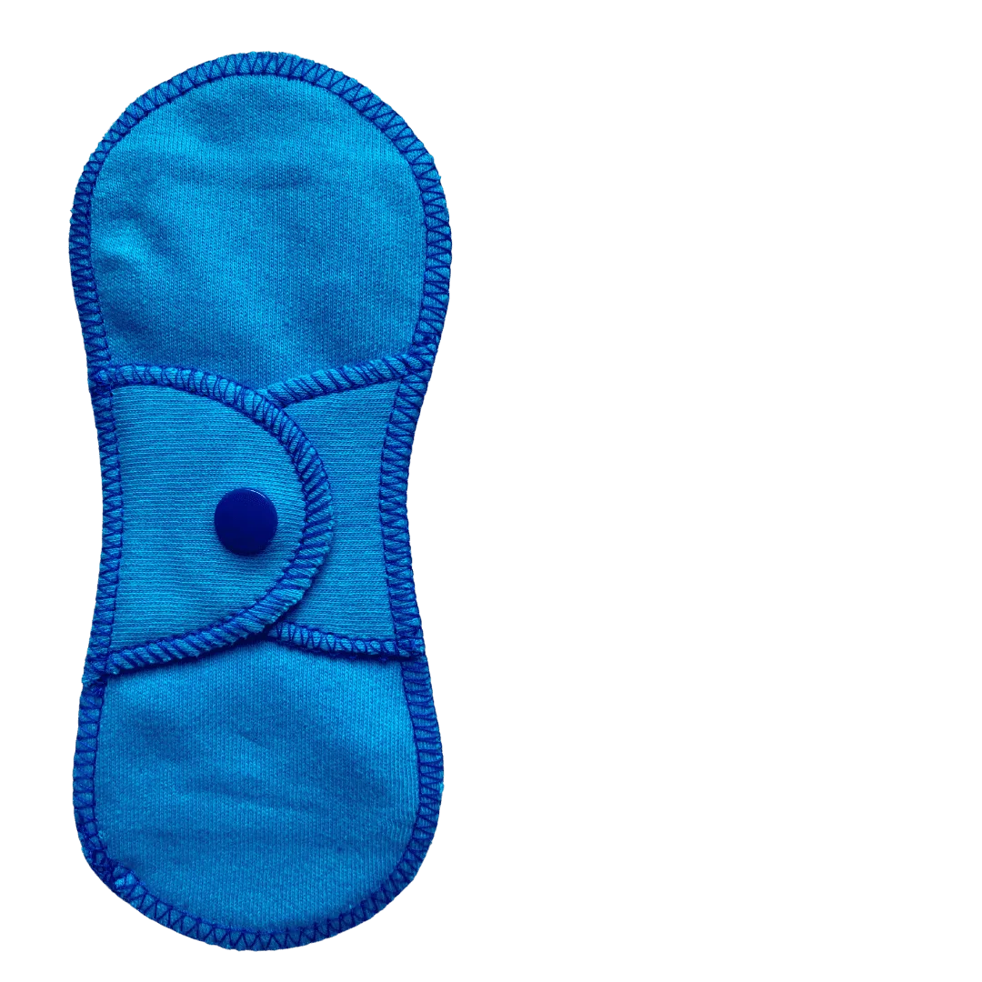 Turquoise Limited Edition Micro Pad - Organic Cotton Reusable Pantyliner