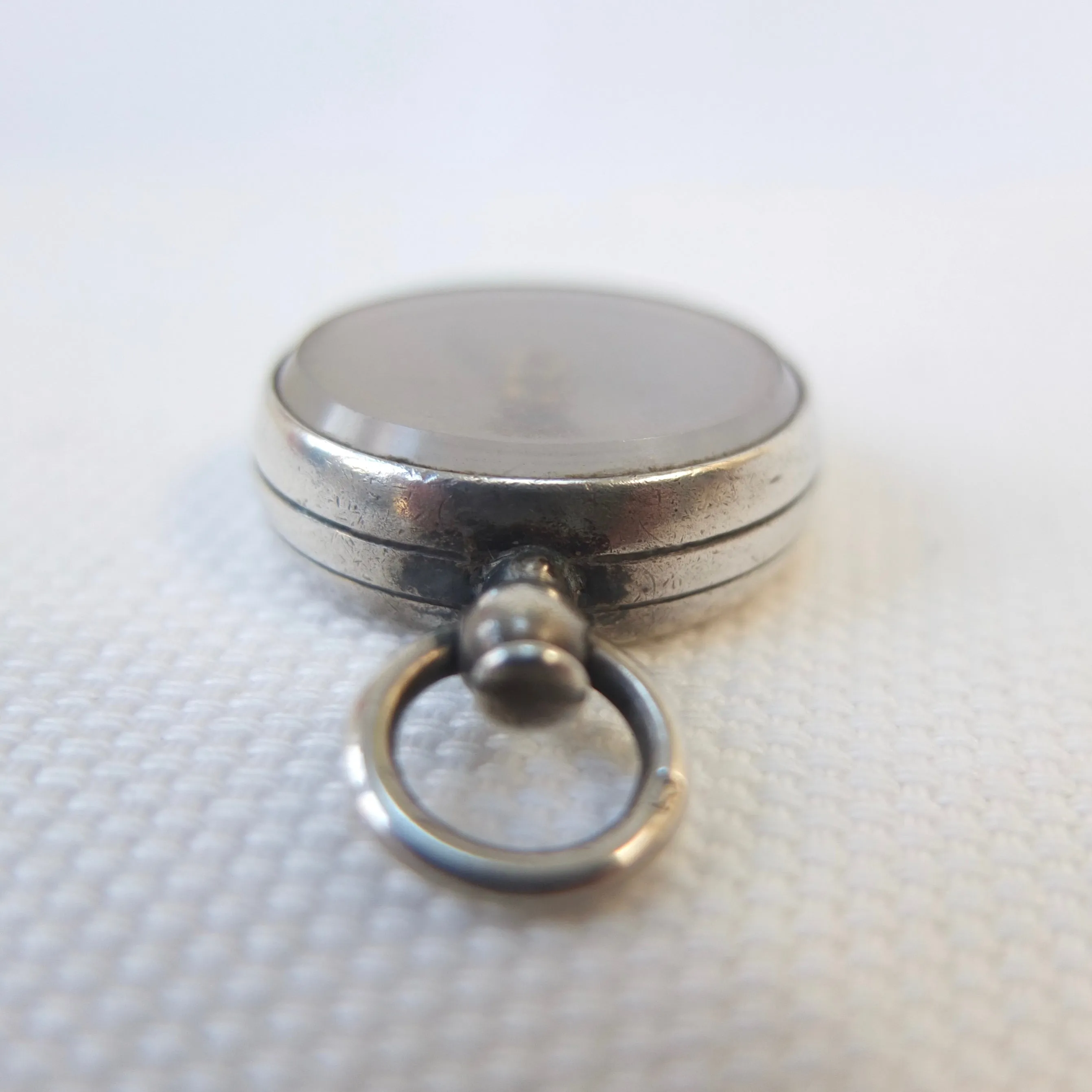 Victorian Silver Compass, Lewis Nightingale, London 1897