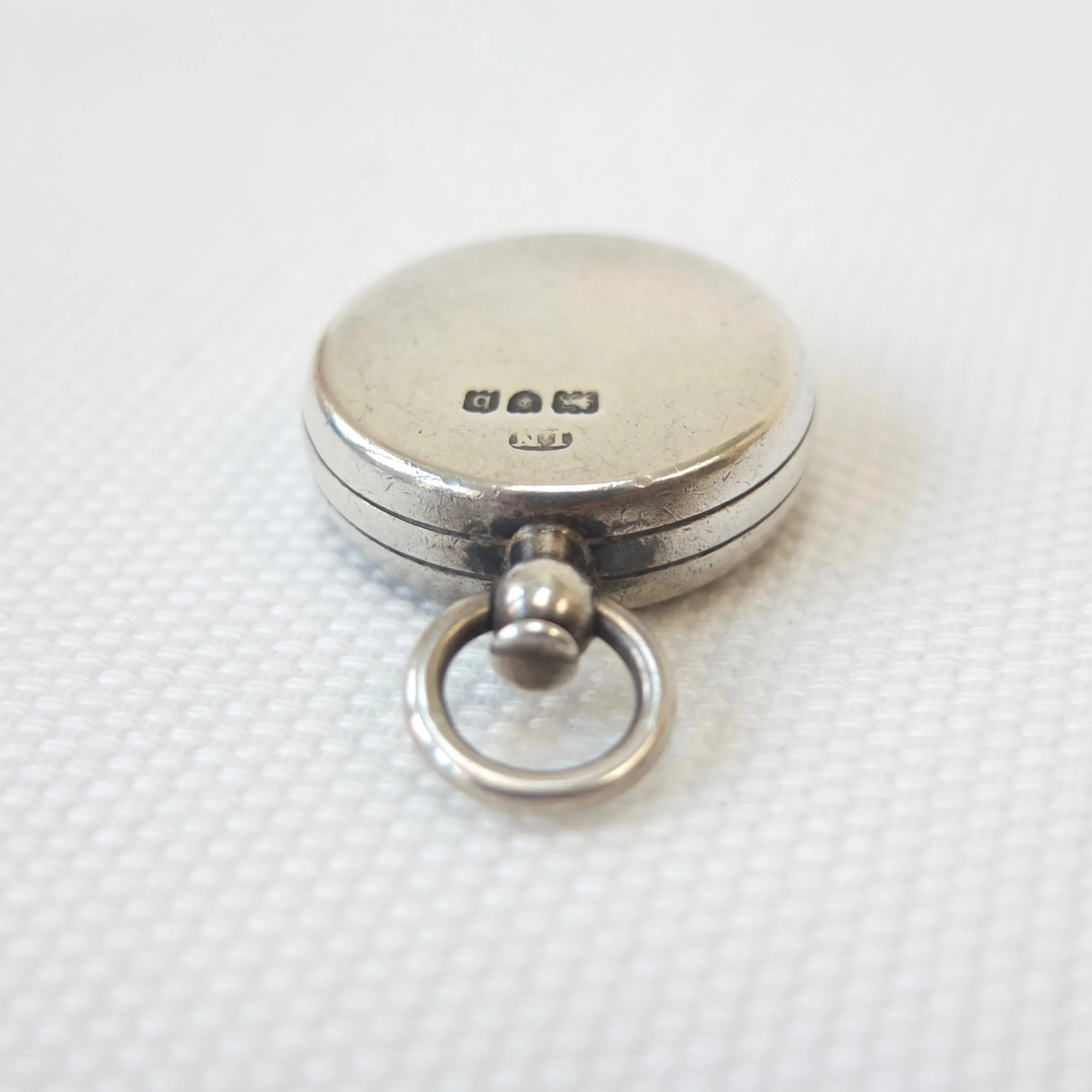 Victorian Silver Compass, Lewis Nightingale, London 1897