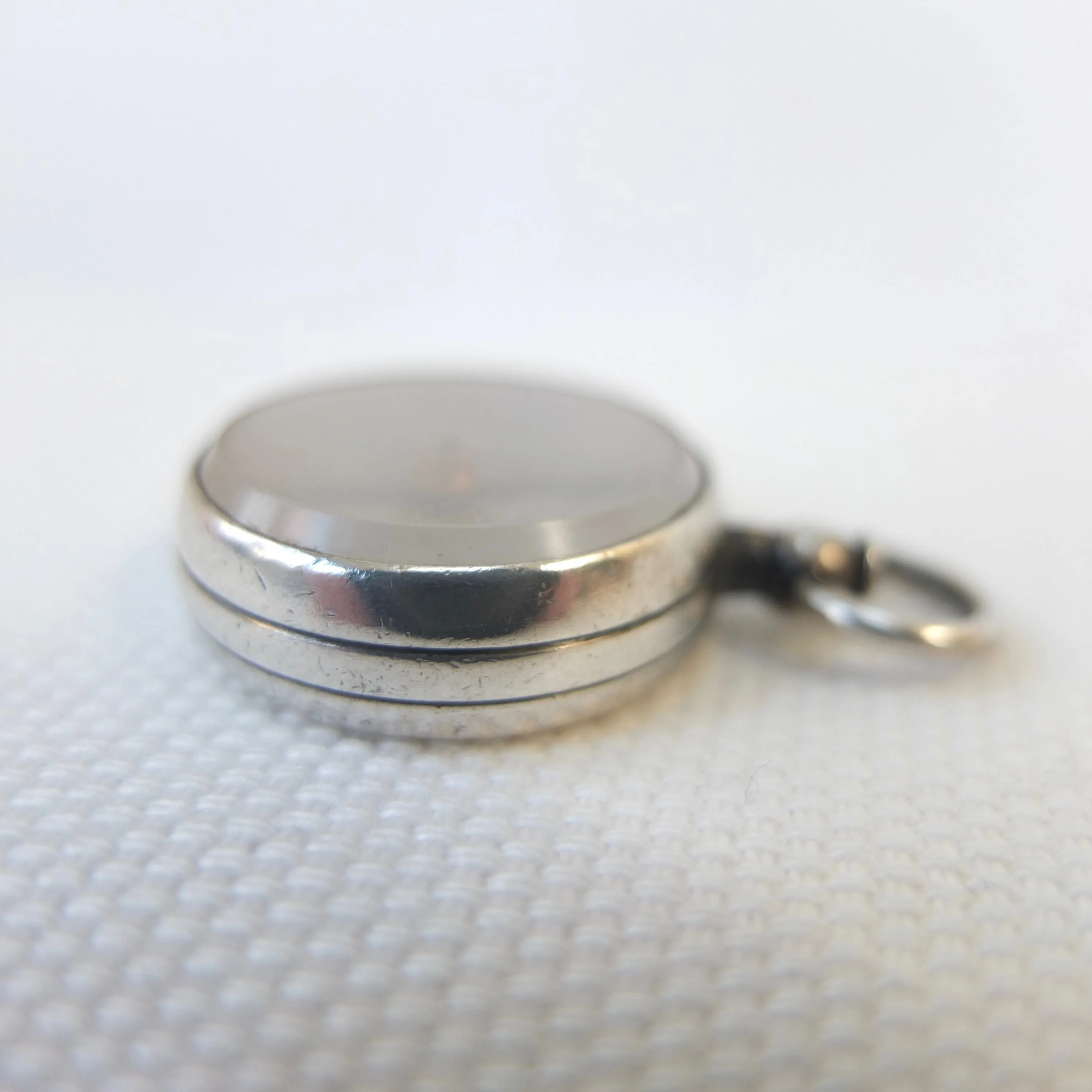Victorian Silver Compass, Lewis Nightingale, London 1897