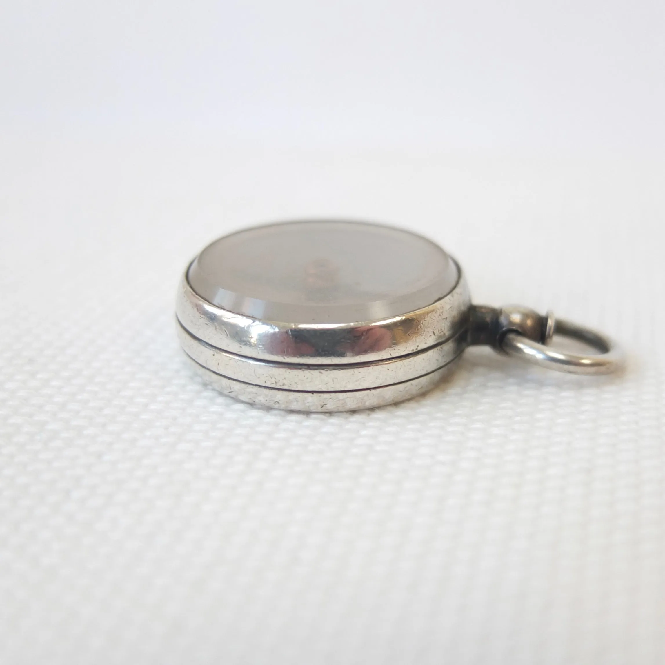 Victorian Silver Compass, Lewis Nightingale, London 1897