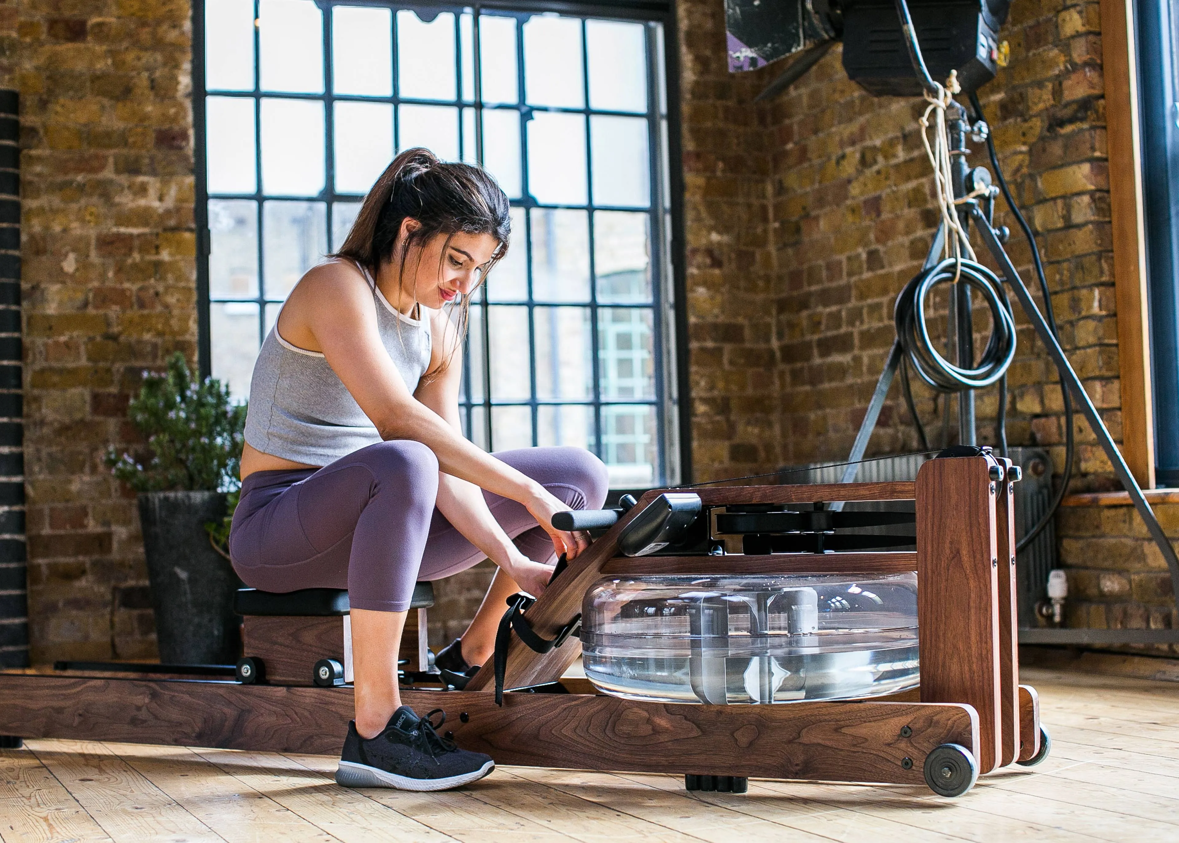 Waterrower Rowing Machine, Walnut w/ S4 Monitor